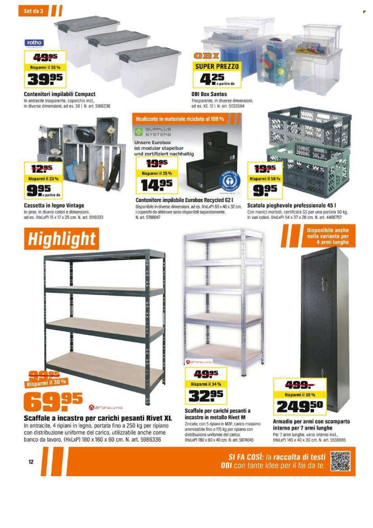 Volantino OBI - 25.5.2025 - 14.6.2025. Pagina 12