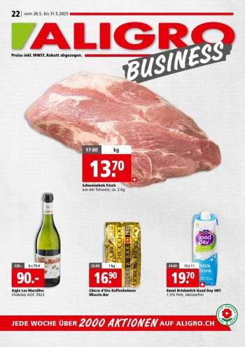 Volantino ALIGRO - 26.5.2025 - 31.5.2025.