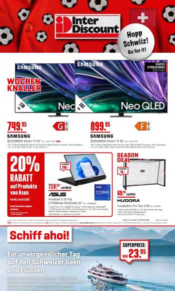 Volantino Interdiscount - 26.5.2025 - 8.6.2025.