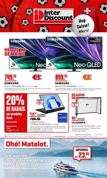Volantino Interdiscount - 26.5.2025 - 8.6.2025.