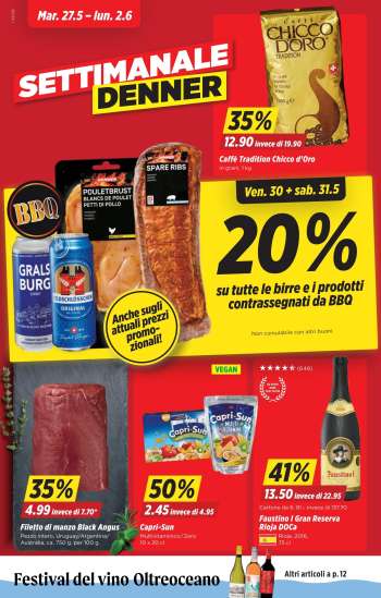 Volantino Denner - 27.5.2025 - 2.6.2025.