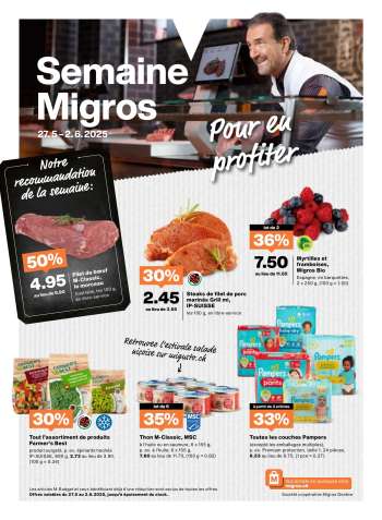 Catalogue Migros - 27.5.2025 - 2.6.2025.