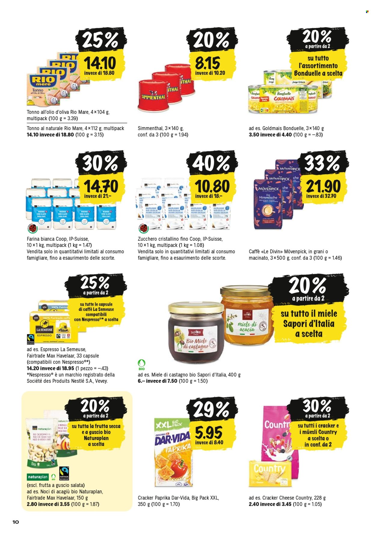 Prospekt Coop - 27.5.2025 - 4.6.2025. Seite 10