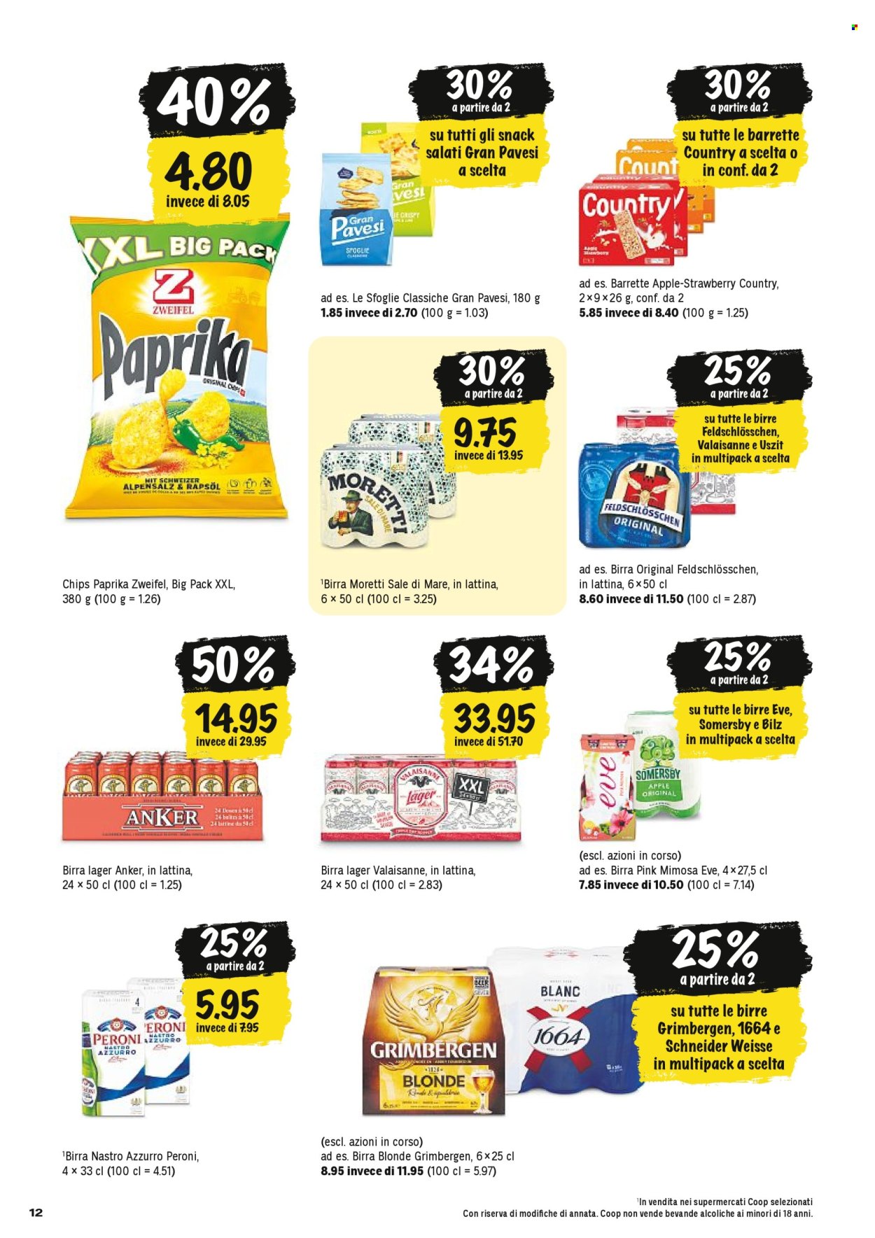Prospekt Coop - 27.5.2025 - 4.6.2025. Seite 12