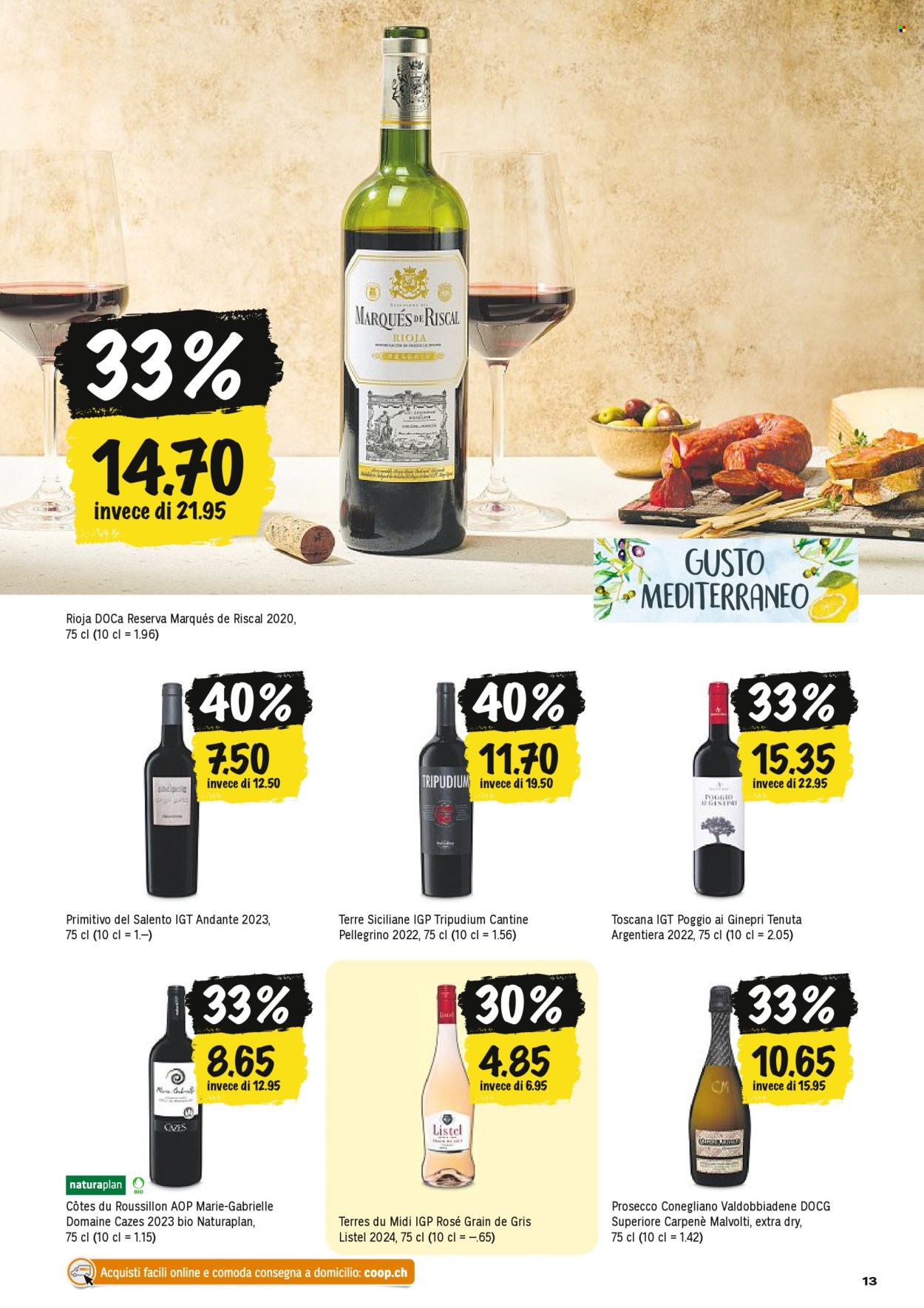 Prospekt Coop - 27.5.2025 - 4.6.2025. Seite 13
