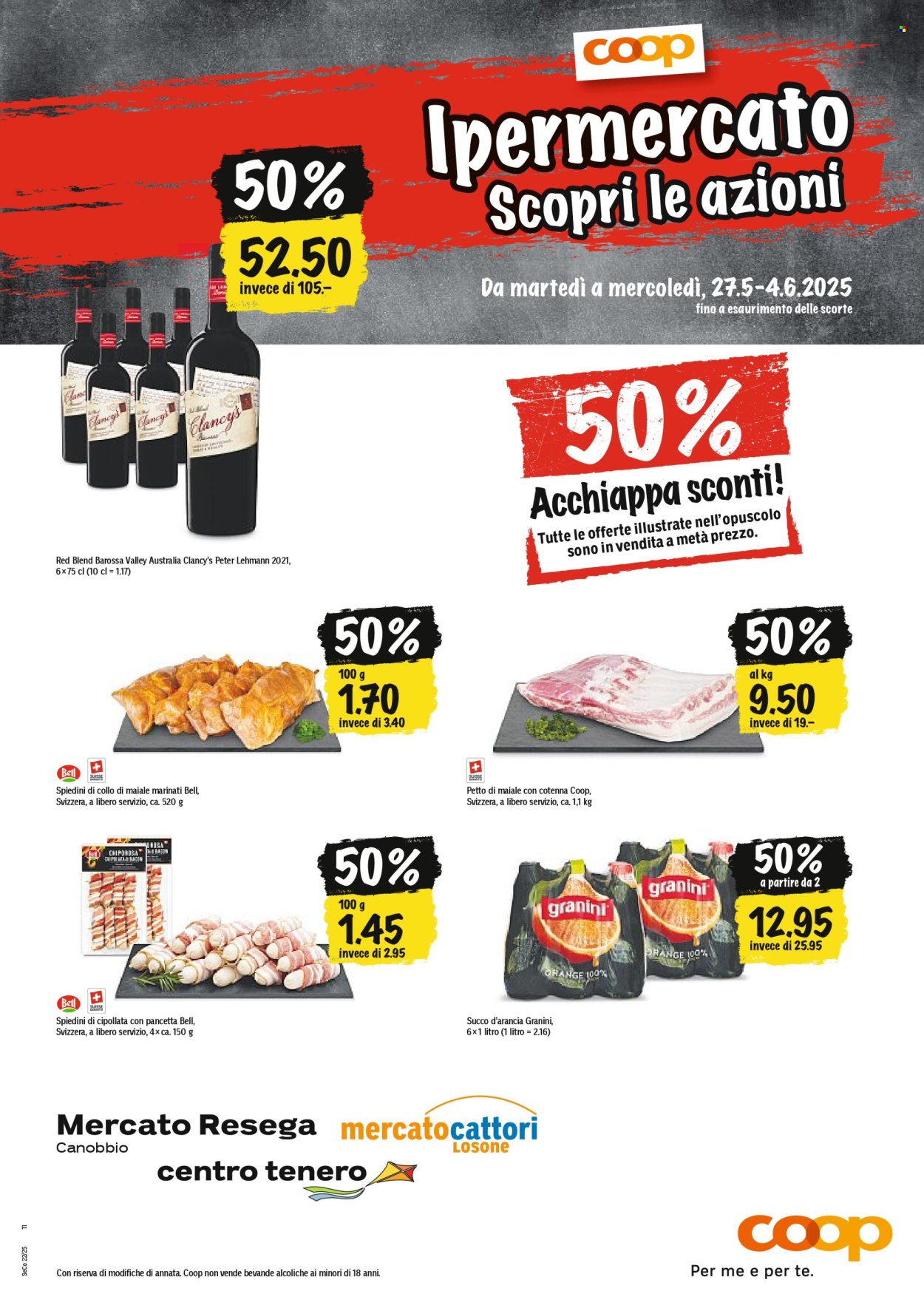 Prospekt Coop - 27.5.2025 - 4.6.2025. Seite 21
