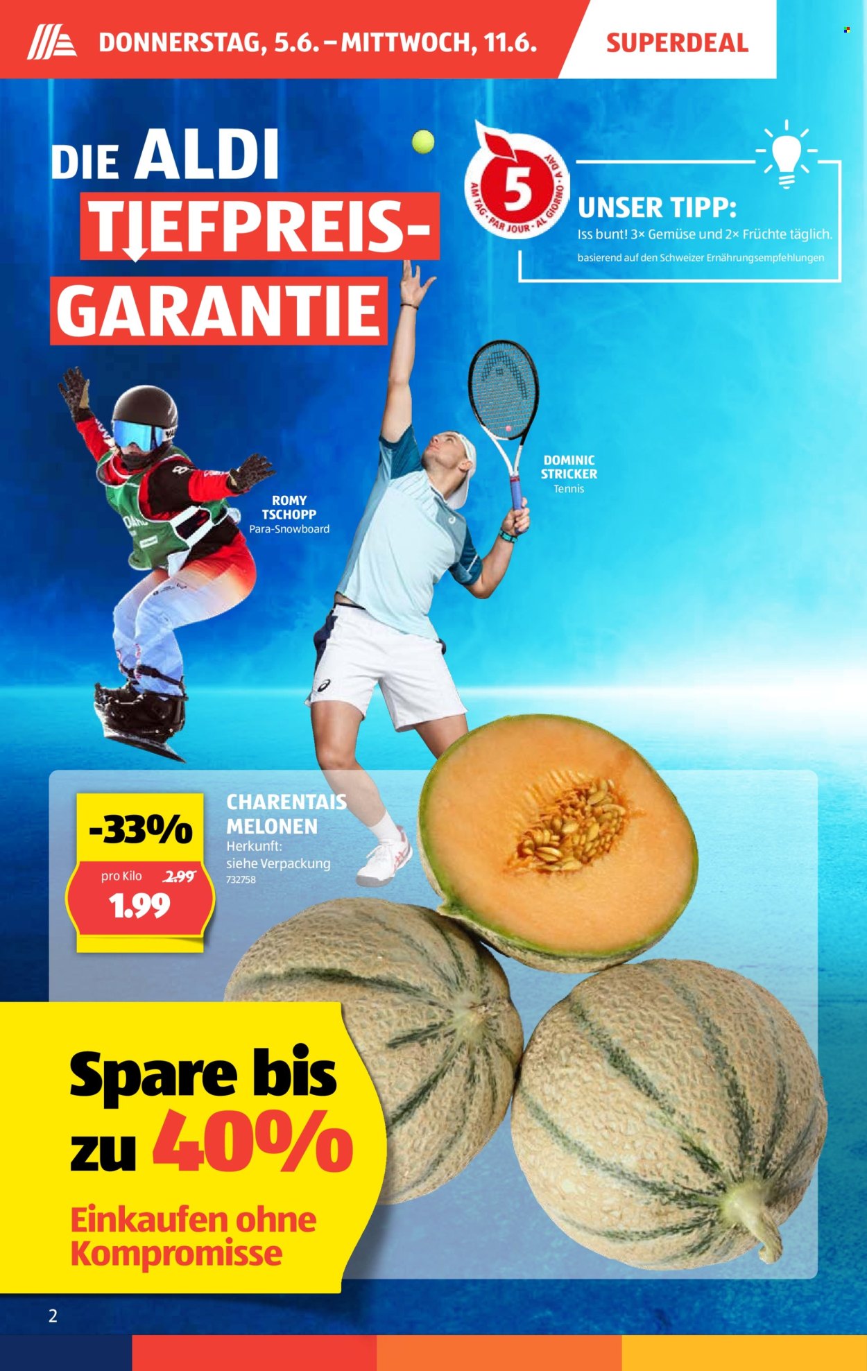 Volantino Aldi - 5.6.2025 - 11.6.2025. Pagina 2