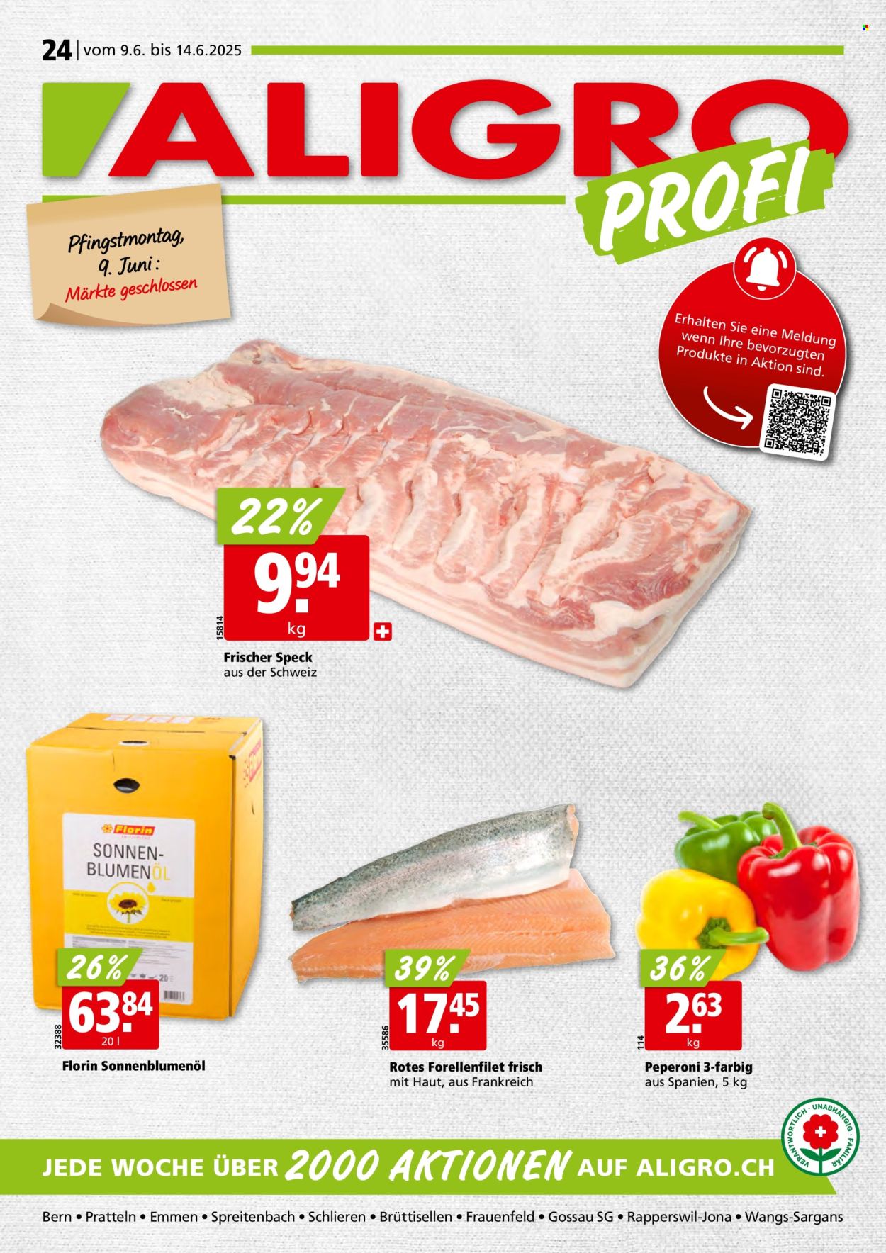 Volantino ALIGRO - 9.6.2025 - 14.6.2025. Pagina 1