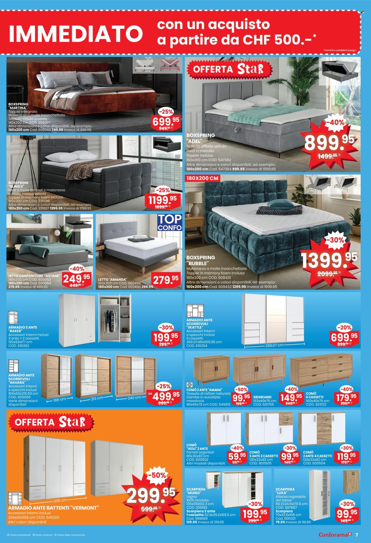 Prospekt Conforama - 4.6.2025 - 17.6.2025. Seite 7