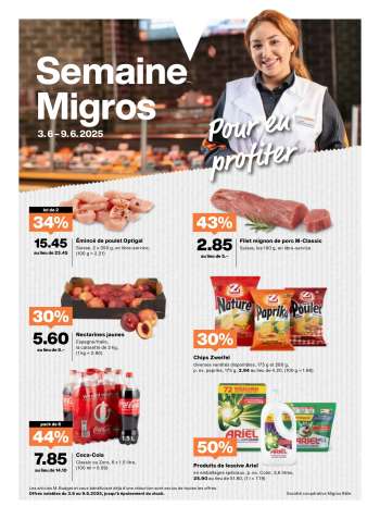 Catalogue Migros - 3.6.2025 - 9.6.2025.