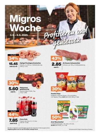 Prospekte Migros - 3.6.2025 - 9.6.2025.