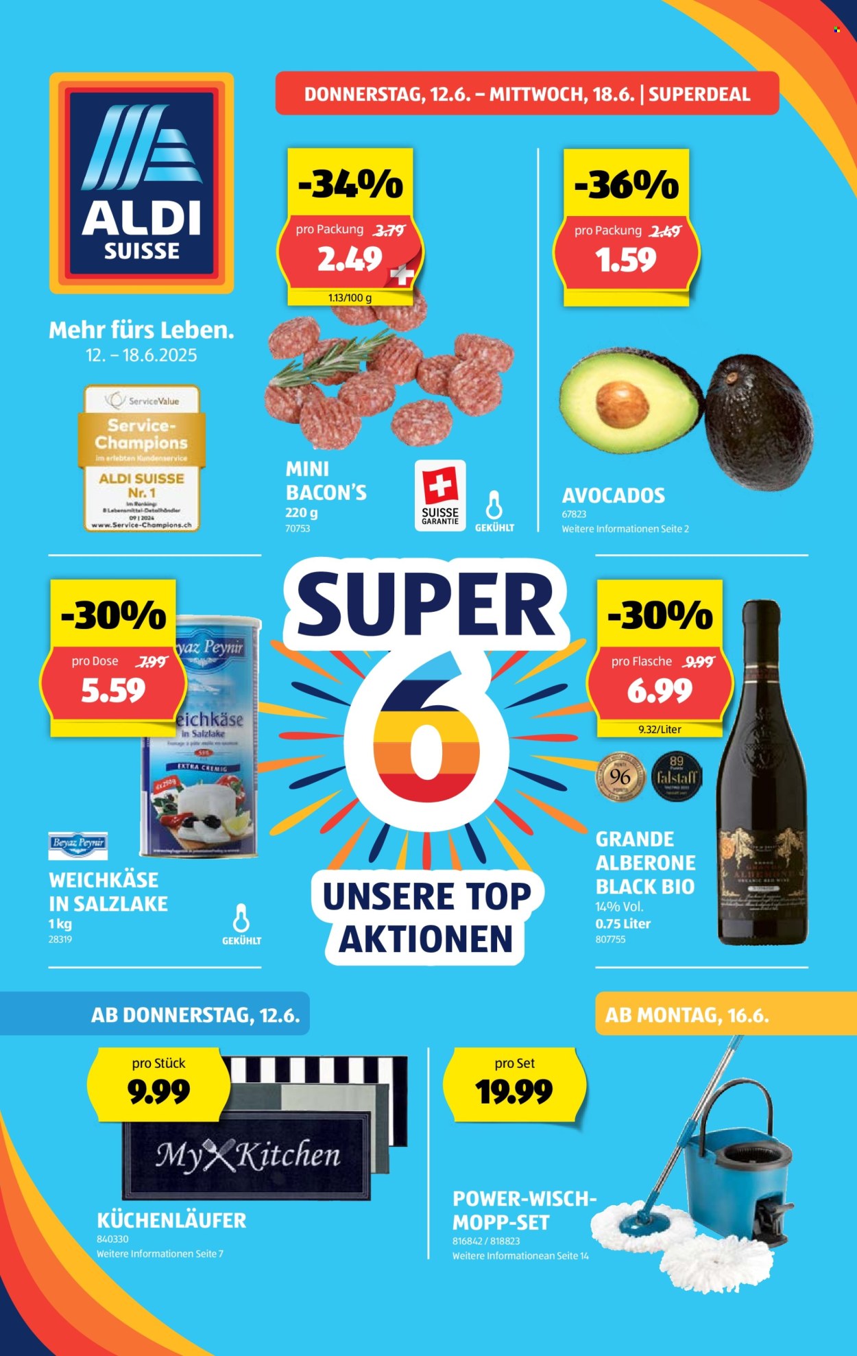 Volantino Aldi - 12.6.2025 - 18.6.2025. Pagina 1