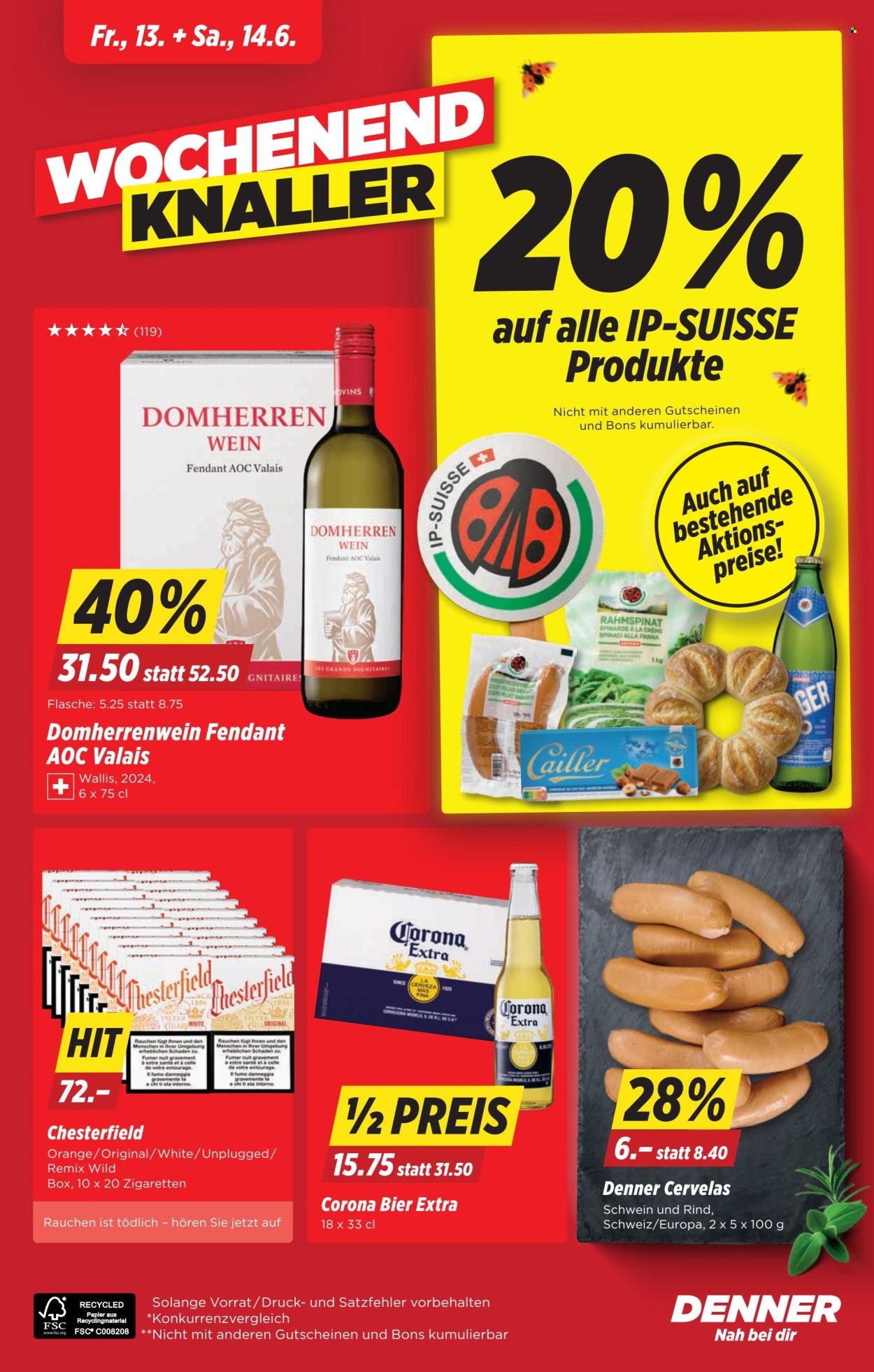 Prospekt Denner - 10.6.2025 - 16.6.2025. Seite 24