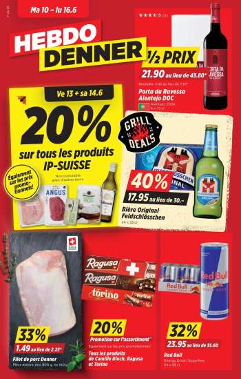 Catalogue Denner - 10.6.2025 - 15.6.2025.