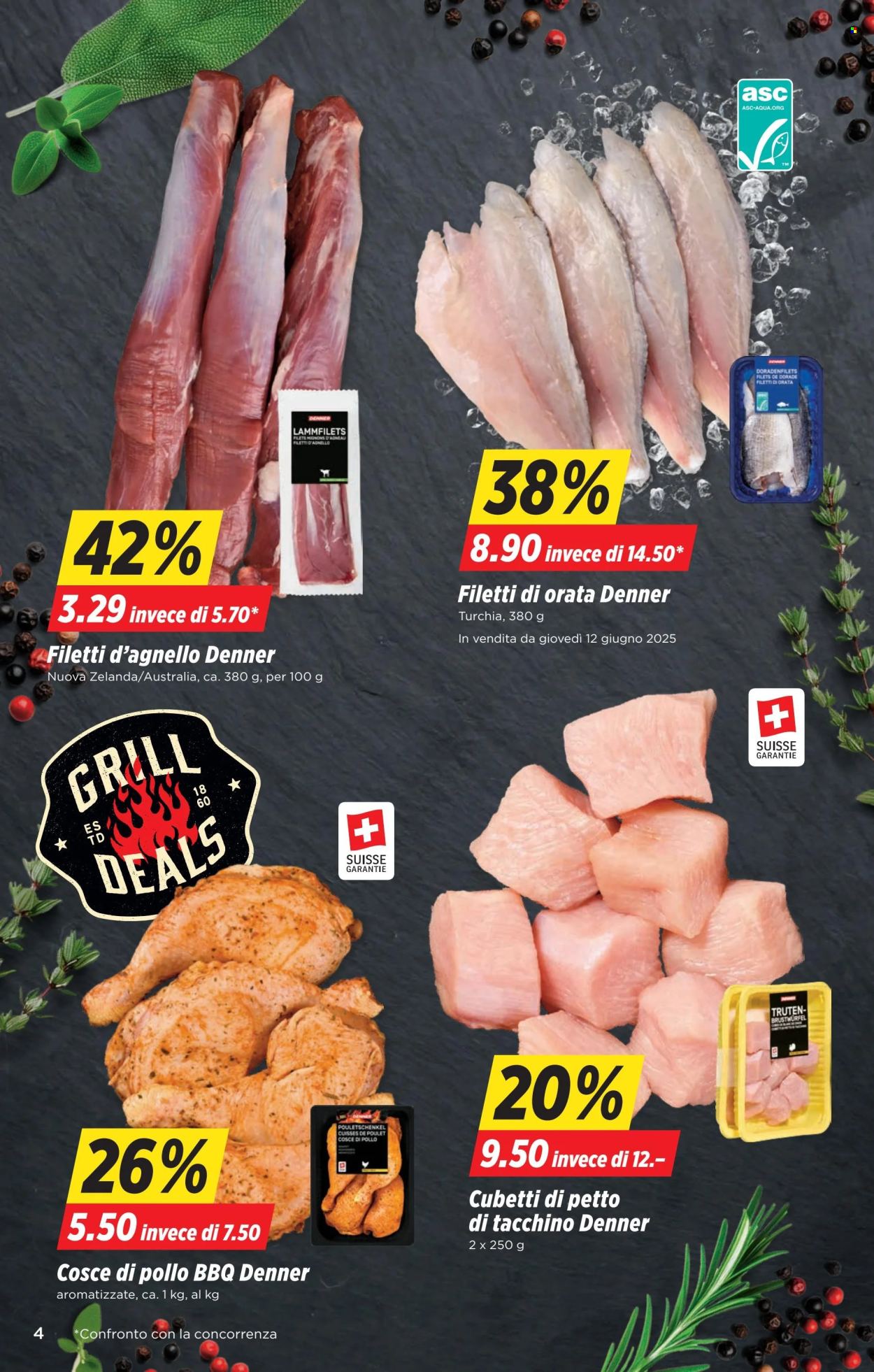 Volantino Denner - 10.6.2025 - 15.6.2025. Pagina 4
