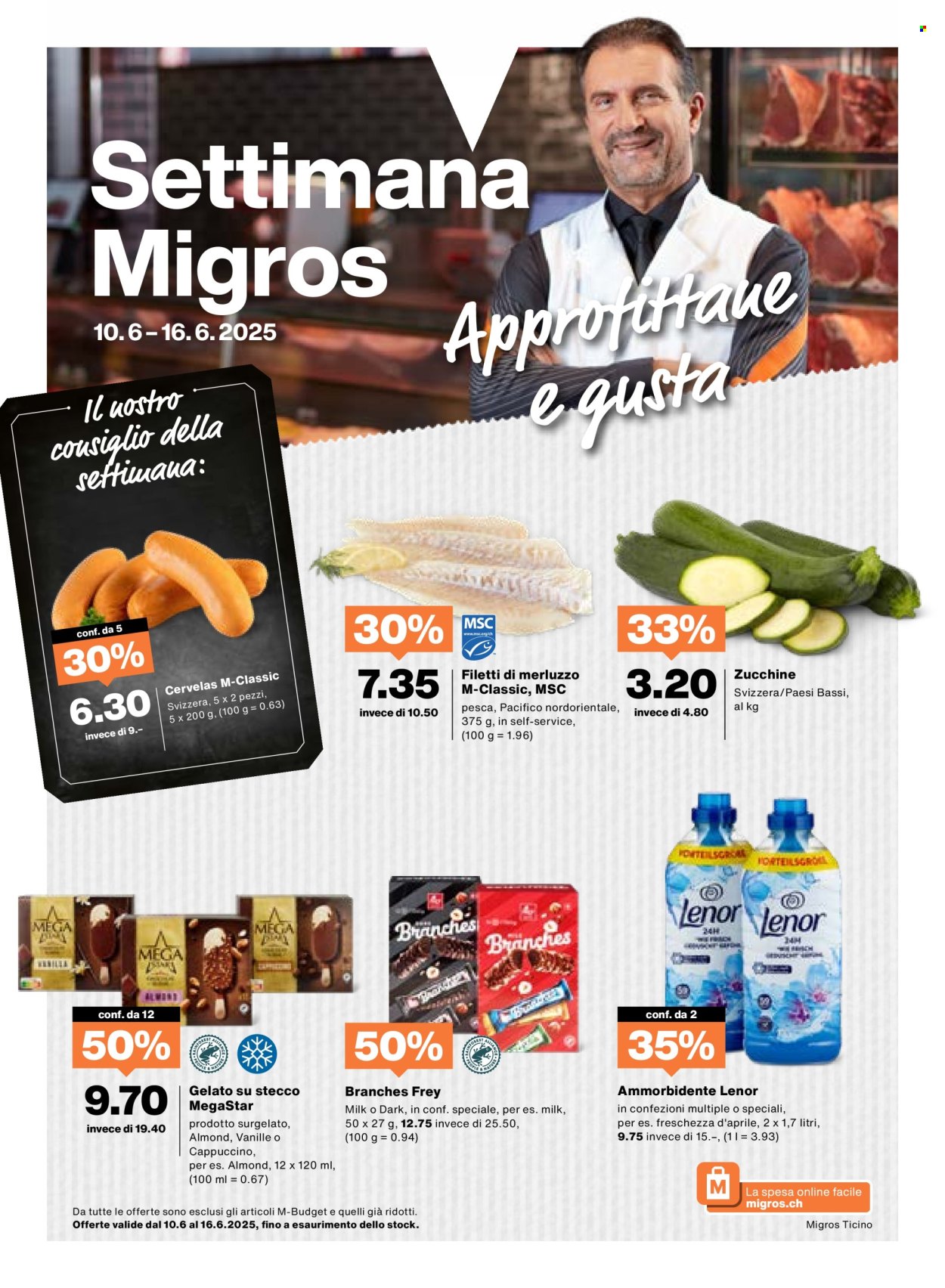 Volantino Migros - 10.6.2025 - 16.6.2025. Pagina 1