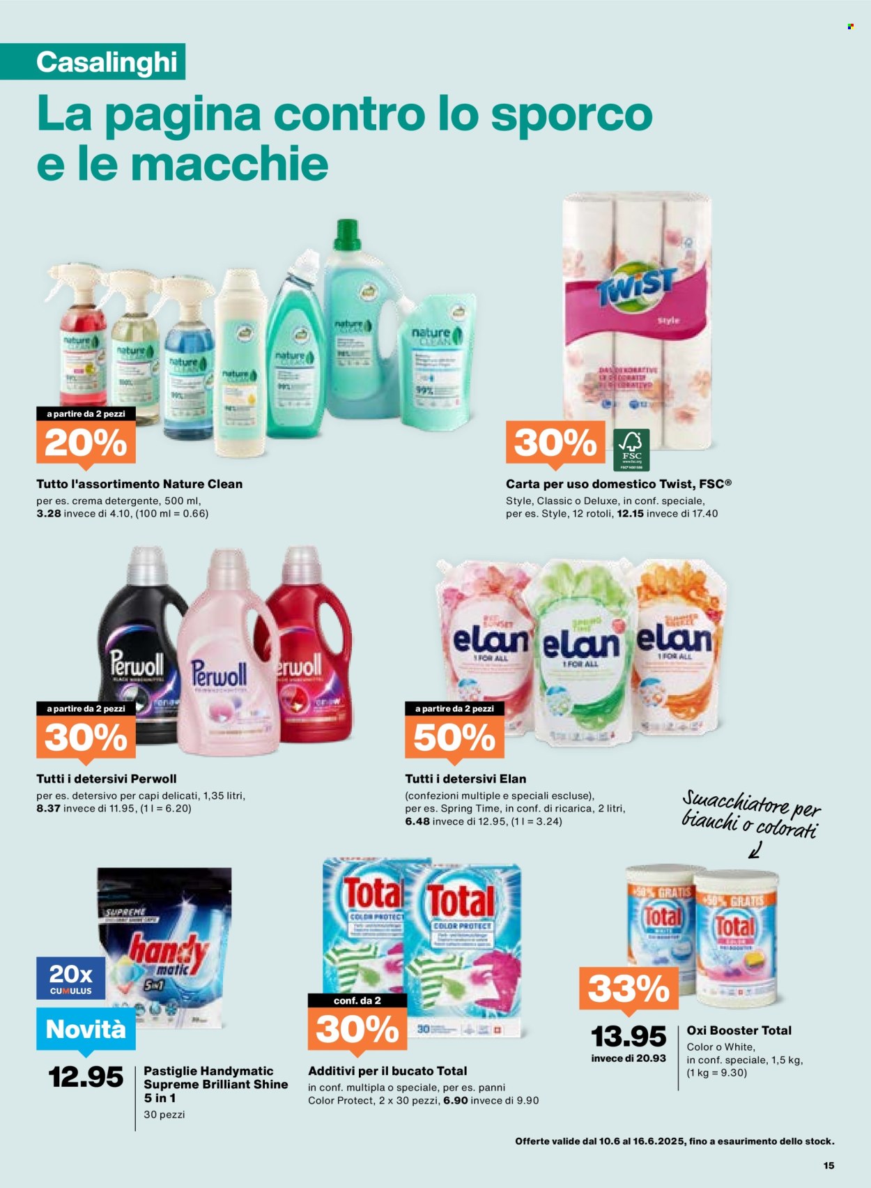 Volantino Migros - 10.6.2025 - 16.6.2025. Pagina 15