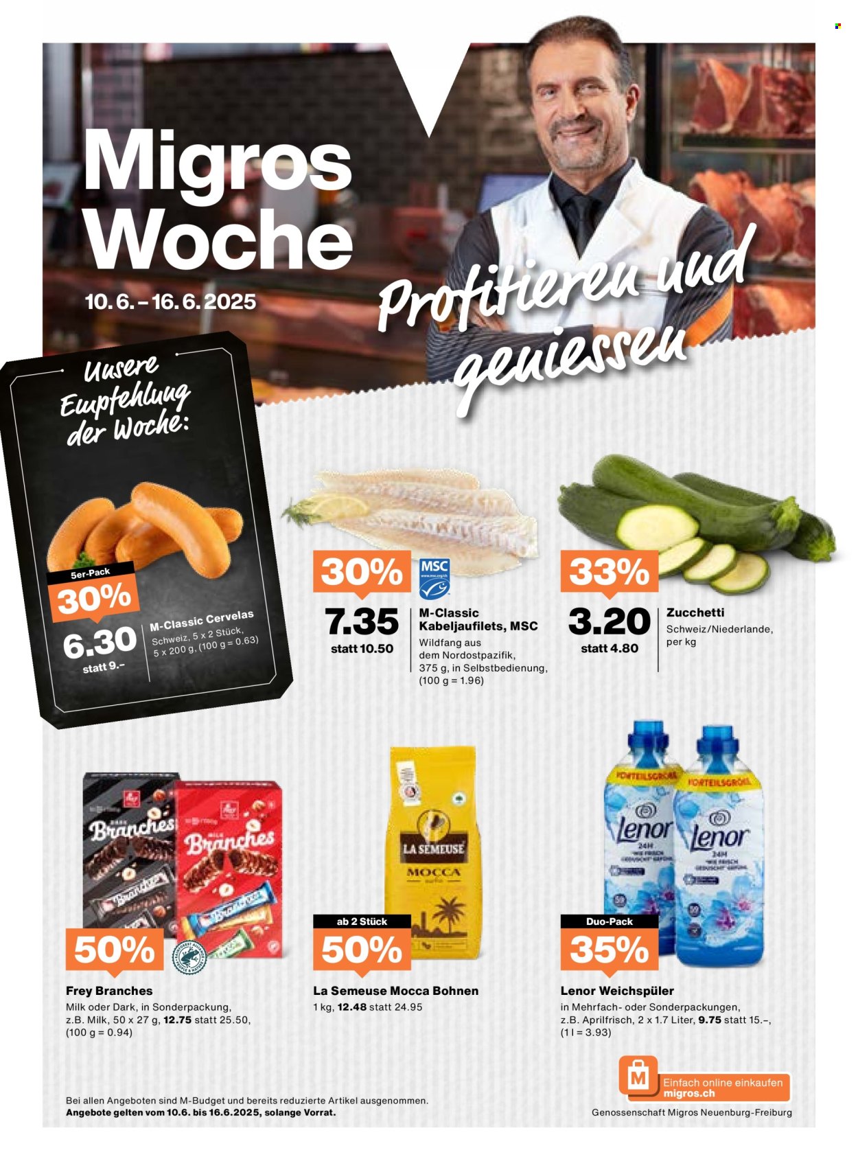 Volantino Migros - 10.6.2025 - 16.6.2025. Pagina 1