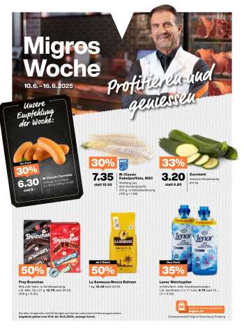Prospekte Migros - 10.6.2025 - 16.6.2025.