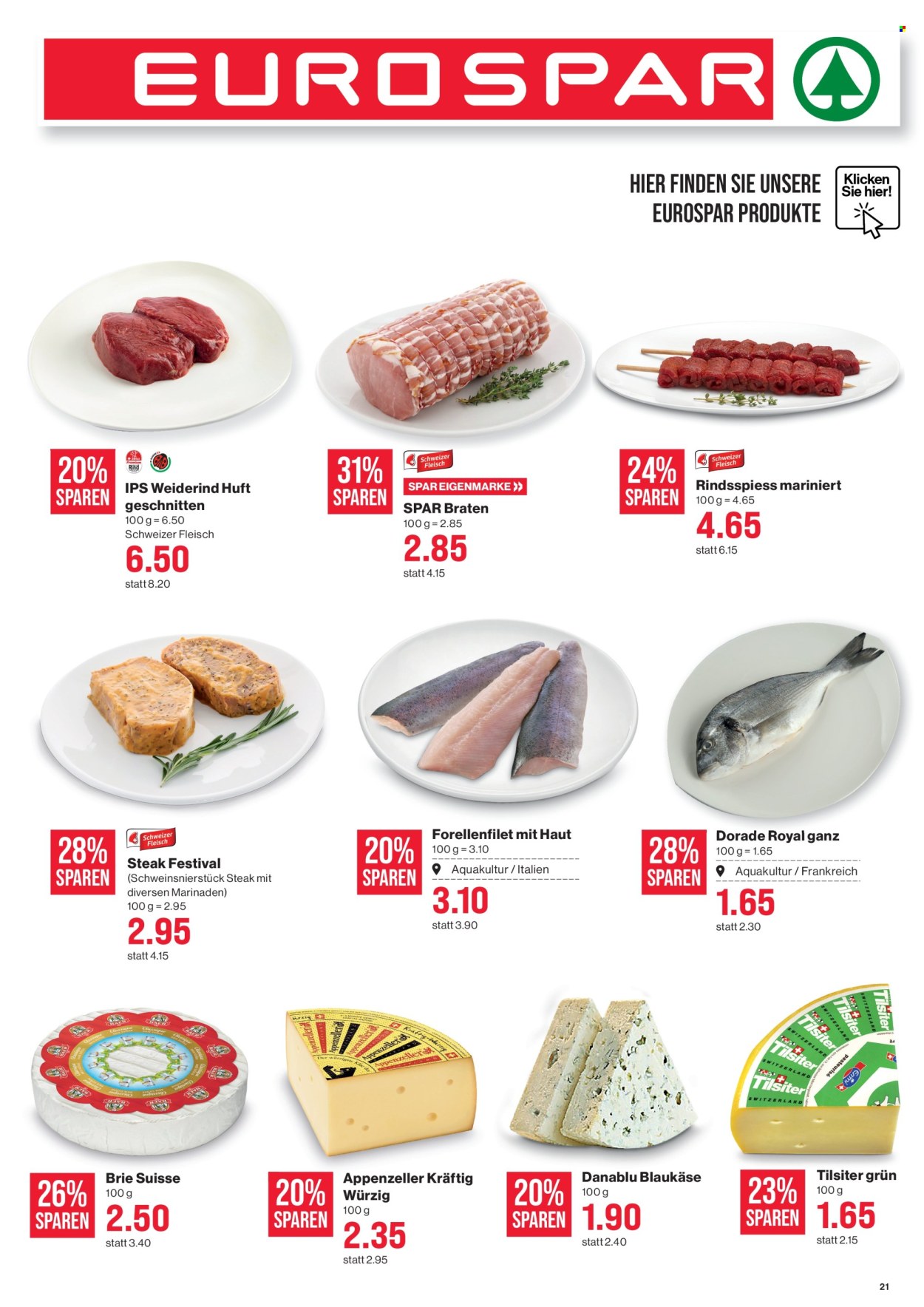 Prospekt SPAR - 12.6.2025 - 18.6.2025. Seite 21