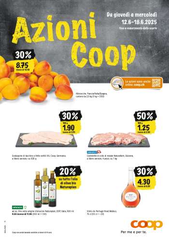 Prospekte Coop - 12.6.2025 - 18.6.2025.
