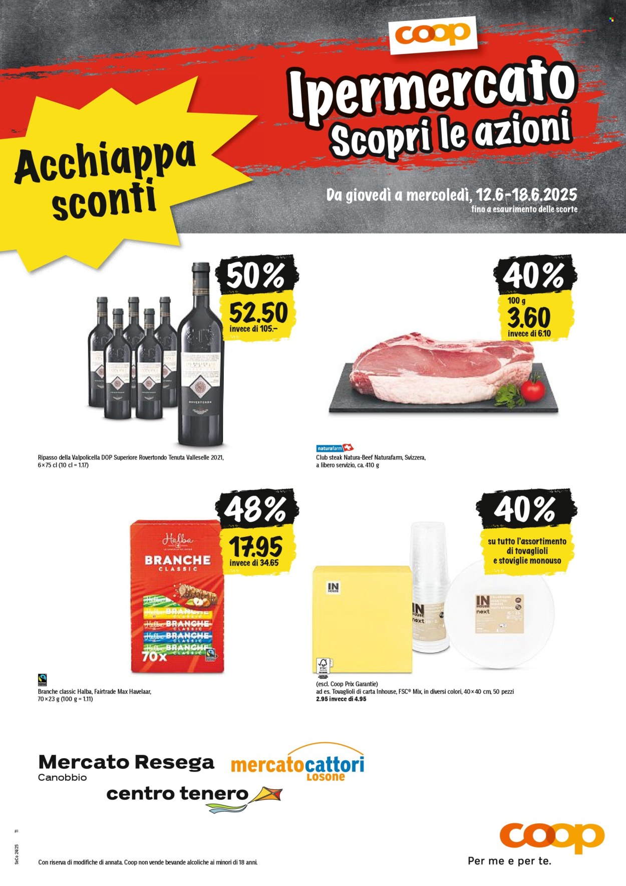 Prospekt Coop - 12.6.2025 - 18.6.2025. Seite 21