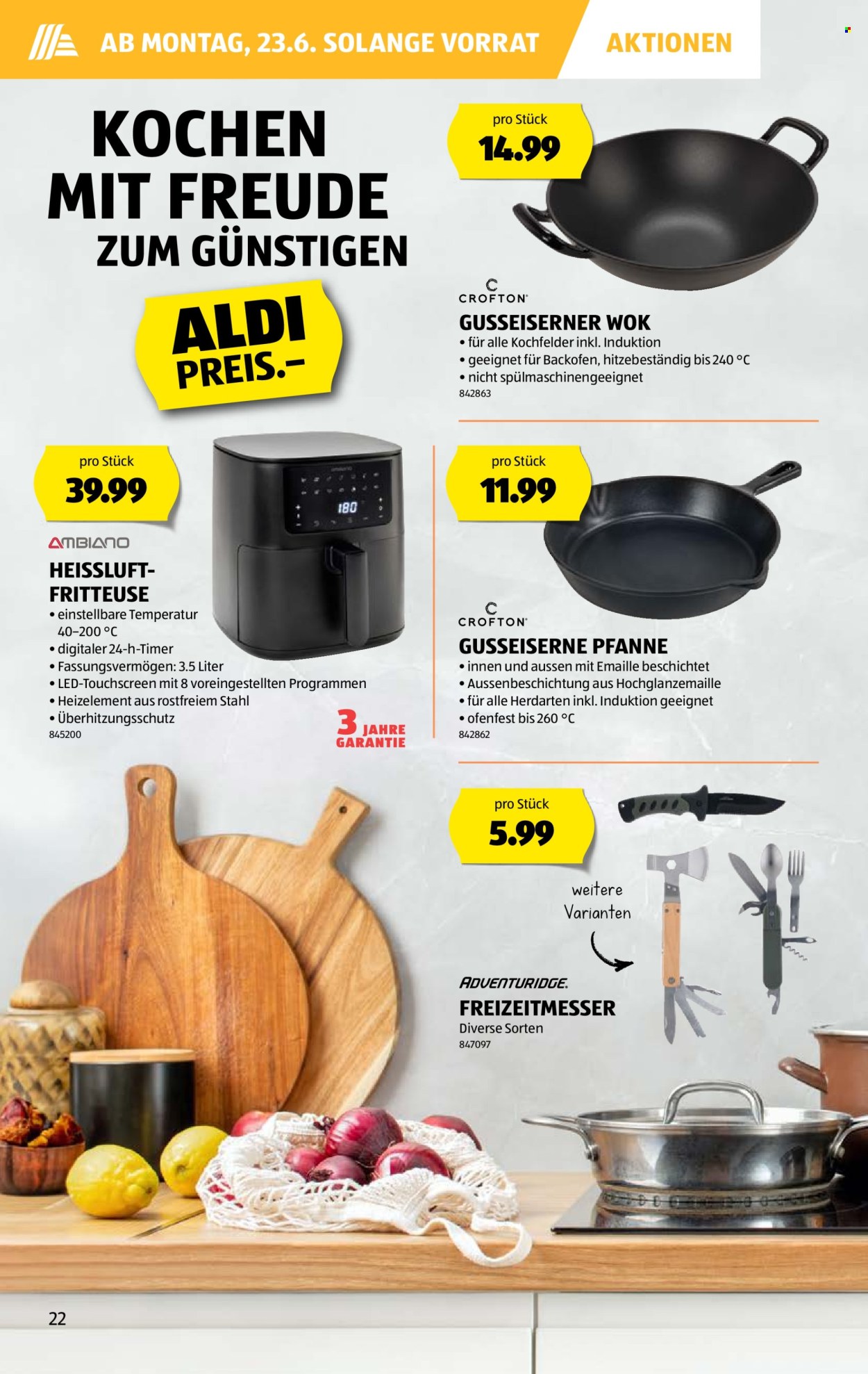 Volantino Aldi - 19.6.2025 - 25.6.2025. Pagina 22