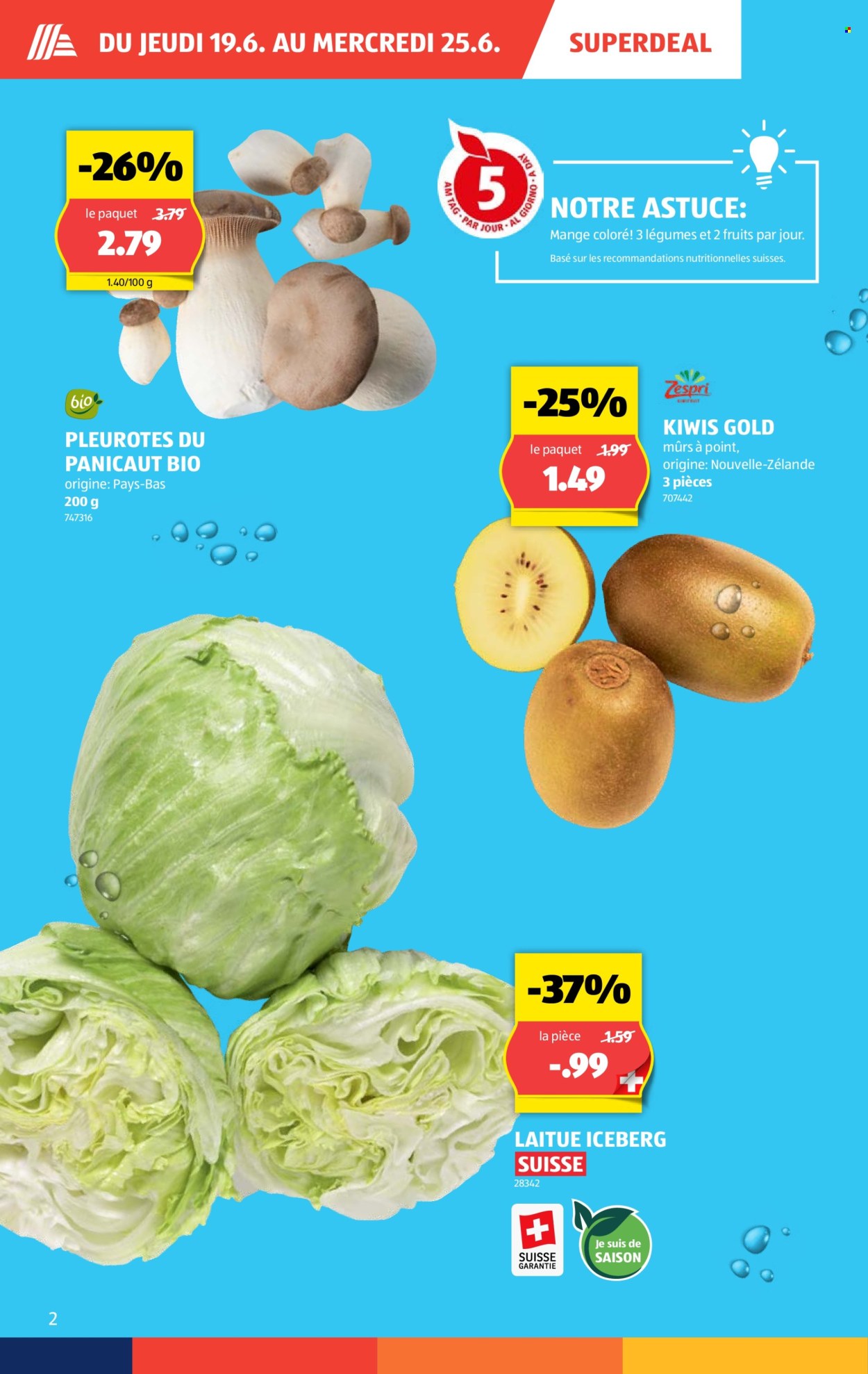 Catalogue Aldi - 19.6.2025 - 25.6.2025. Page 2