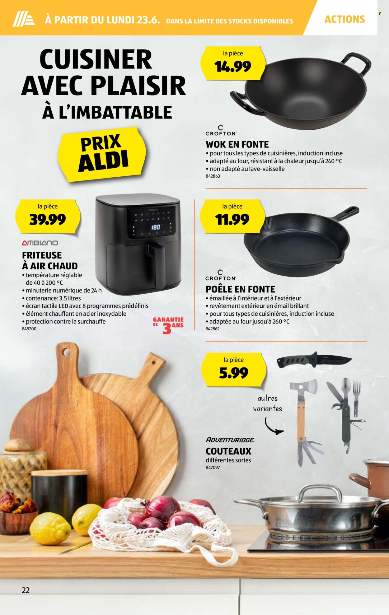 Catalogue Aldi - 19.6.2025 - 25.6.2025. Page 22