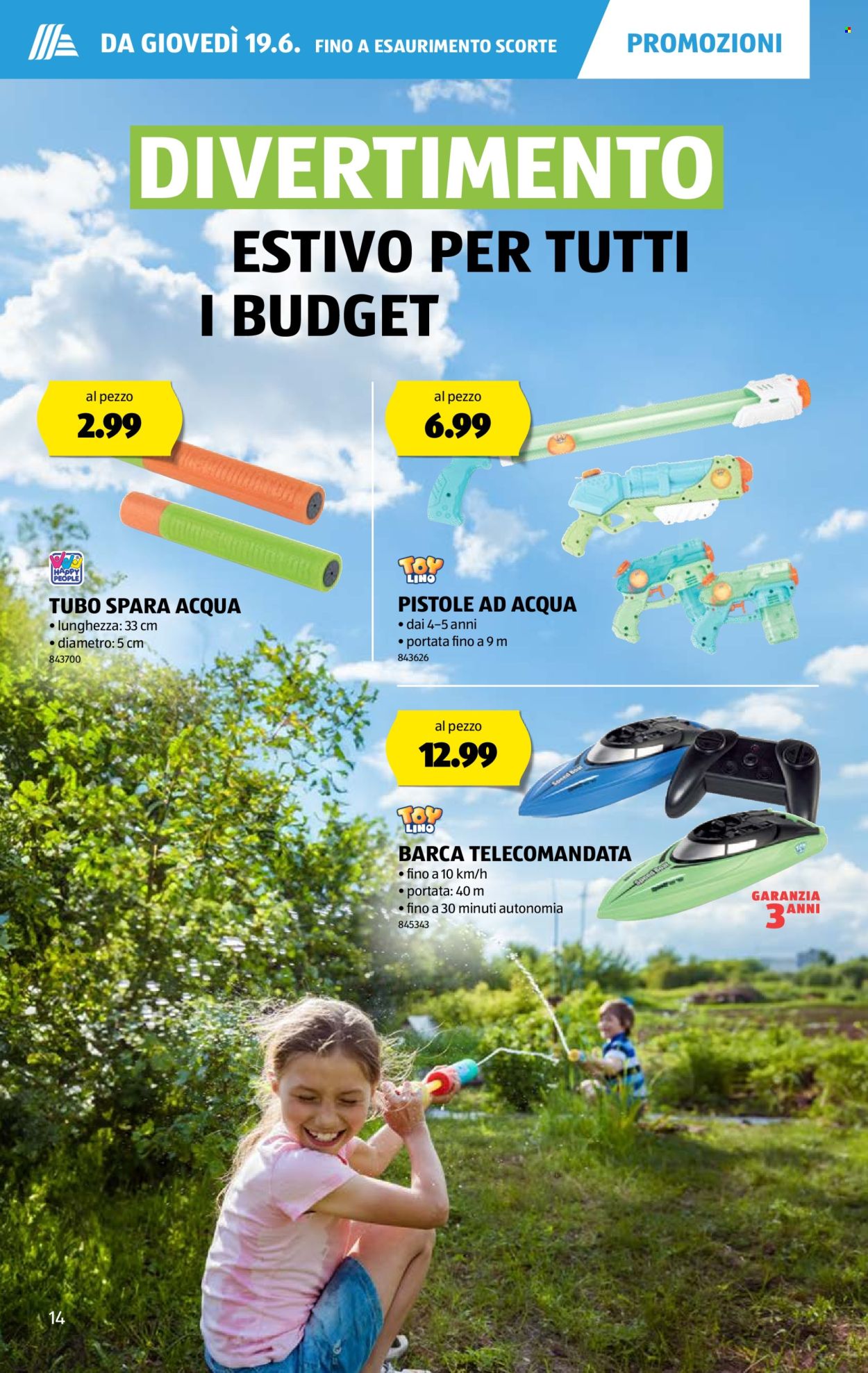Volantino Aldi - 19.6.2025 - 25.6.2025. Pagina 14