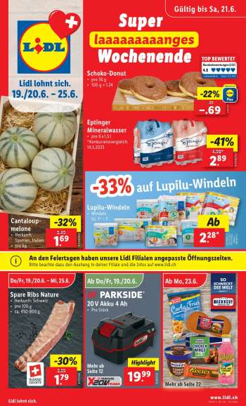 Catalogue Lidl - 19.6.2025 - 25.6.2025.