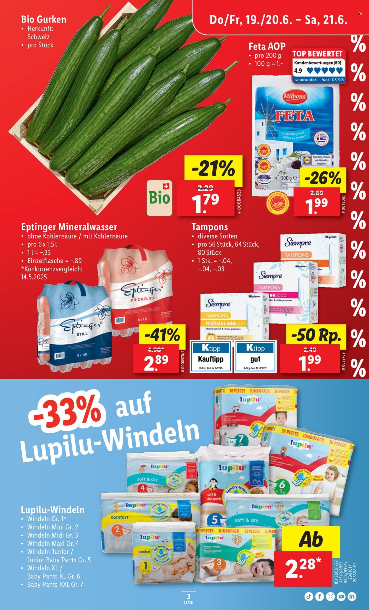 Prospekt Lidl - 19.6.2025 - 25.6.2025. Seite 3