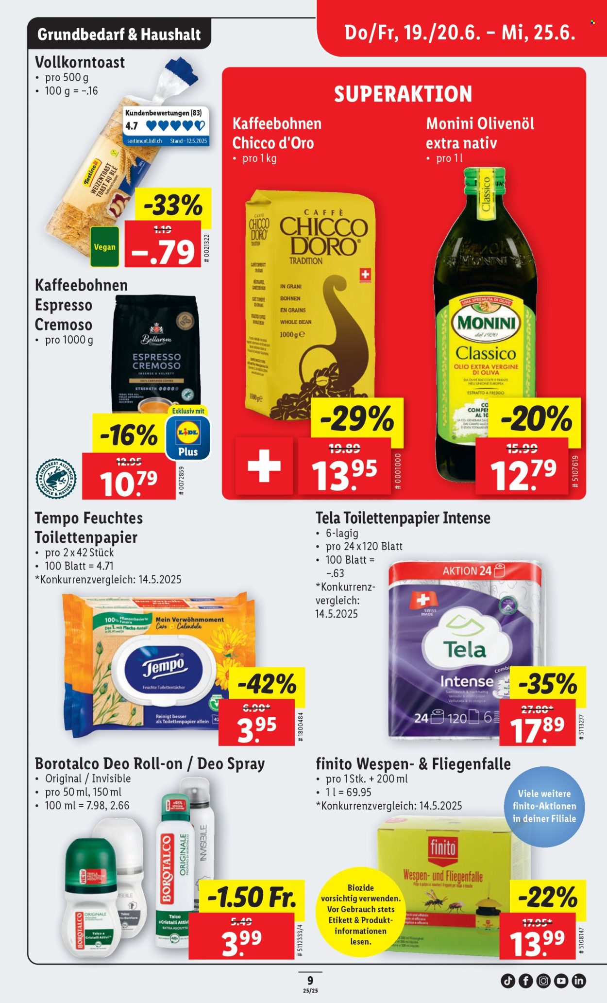Prospekt Lidl - 19.6.2025 - 25.6.2025. Seite 9