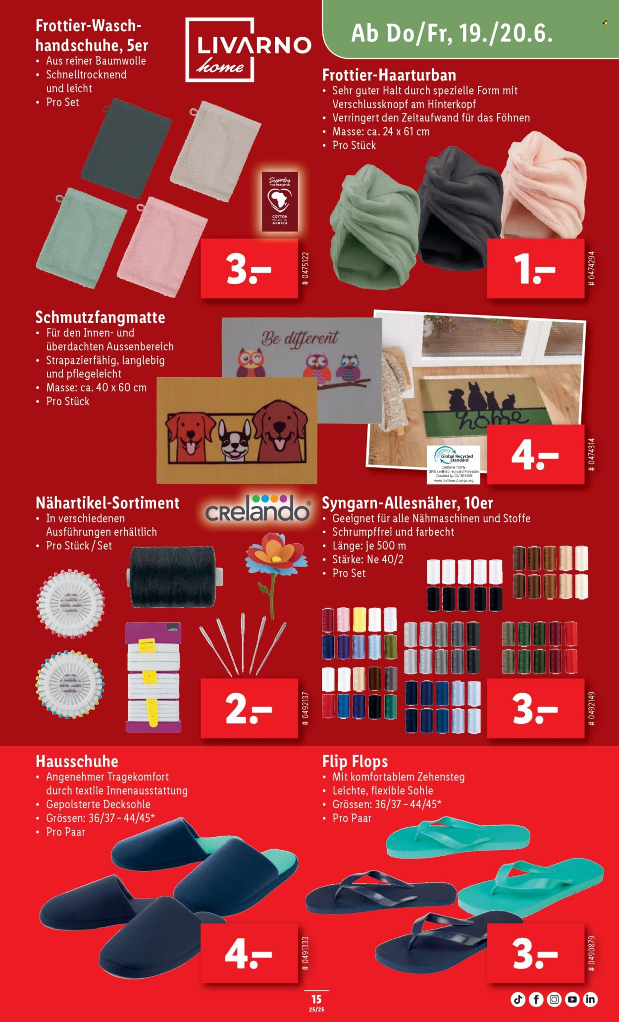 Prospekt Lidl - 19.6.2025 - 25.6.2025. Seite 15