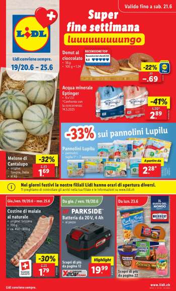 Catalogue Lidl - 19.6.2025 - 25.6.2025.