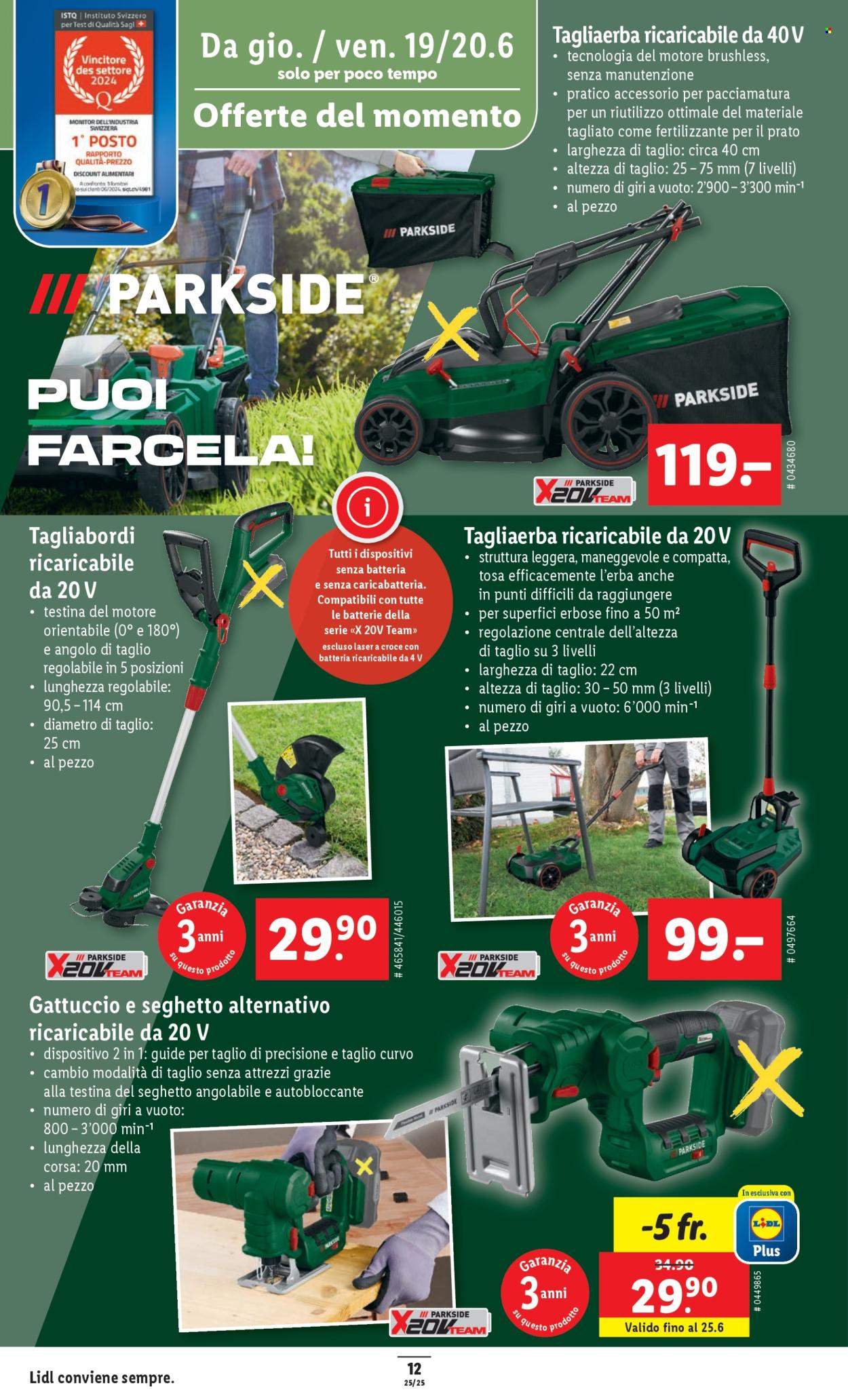 Prospekt Lidl - 19.6.2025 - 25.6.2025. Seite 12