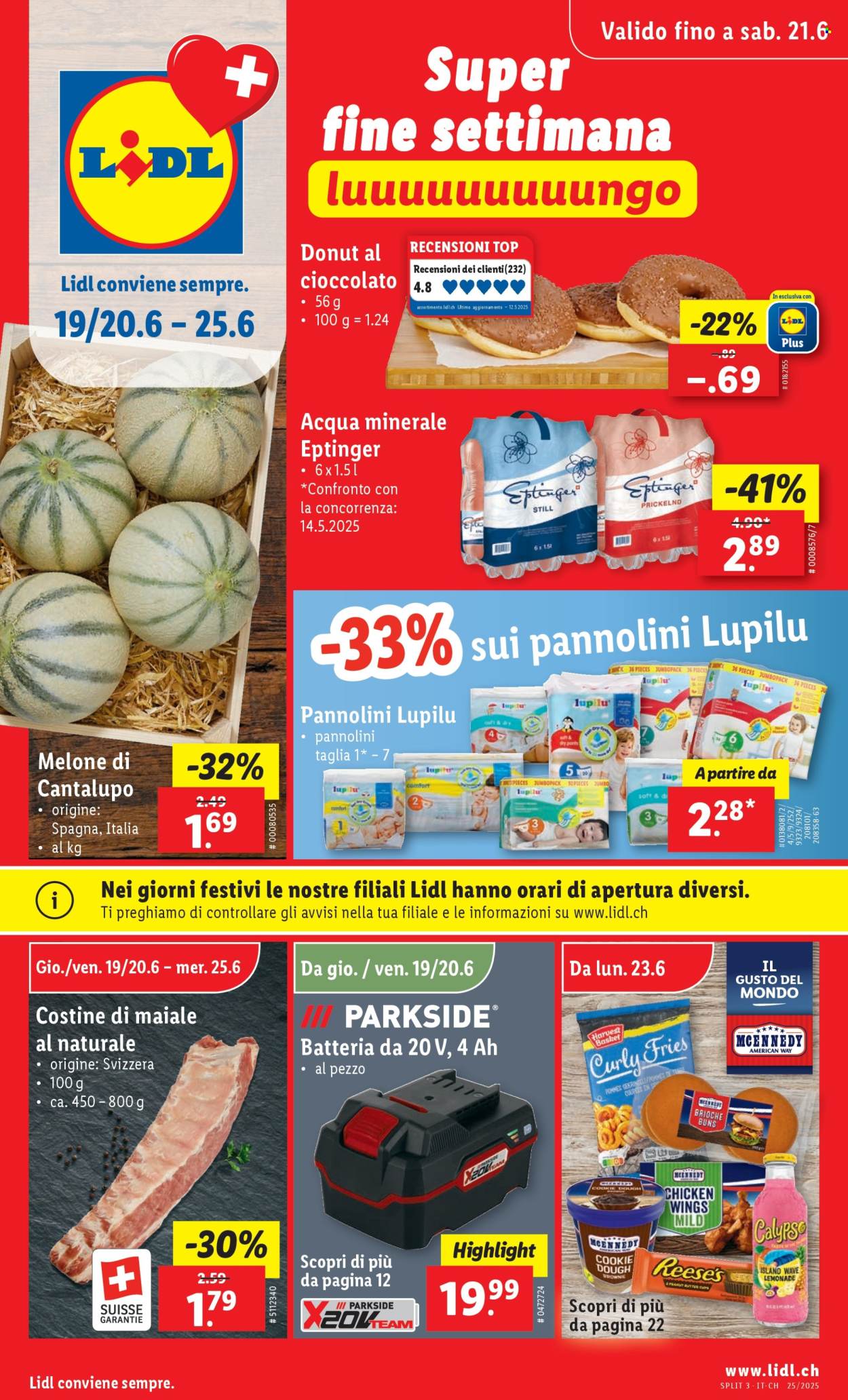 Prospekt Lidl - 19.6.2025 - 25.6.2025. Seite 1
