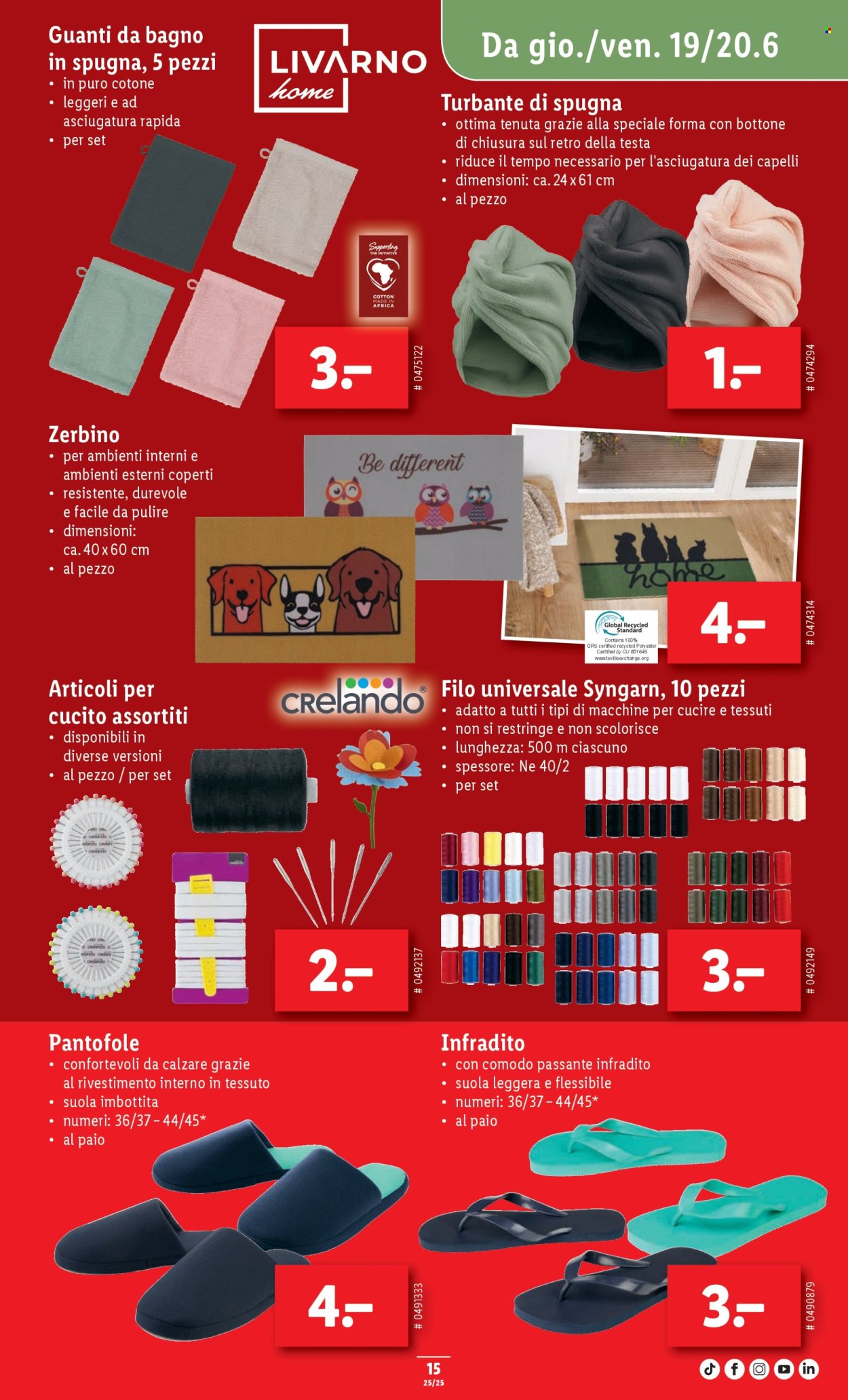 Prospekt Lidl - 19.6.2025 - 25.6.2025. Seite 15