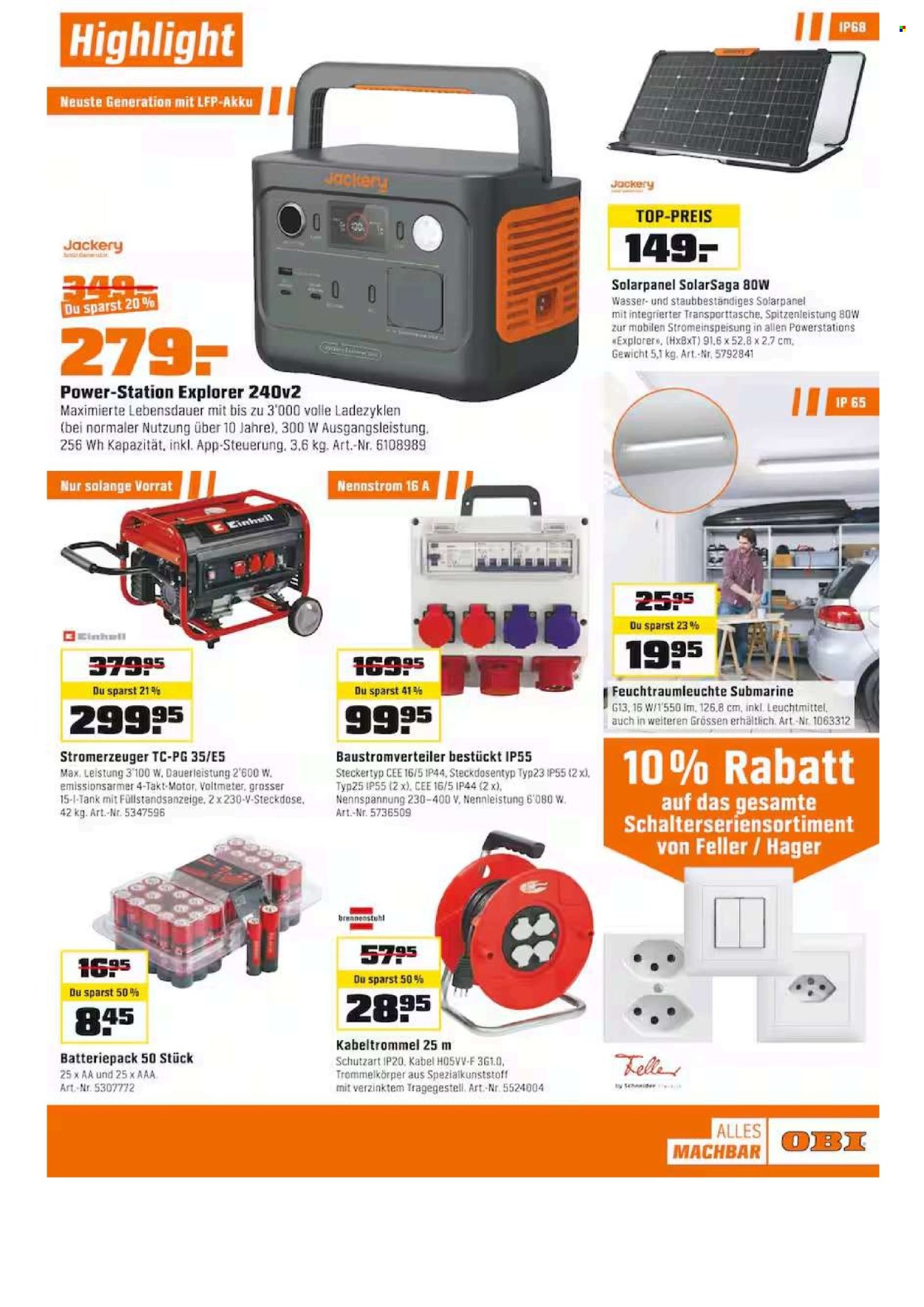 Volantino OBI - 16.6.2025 - 28.6.2025. Pagina 15