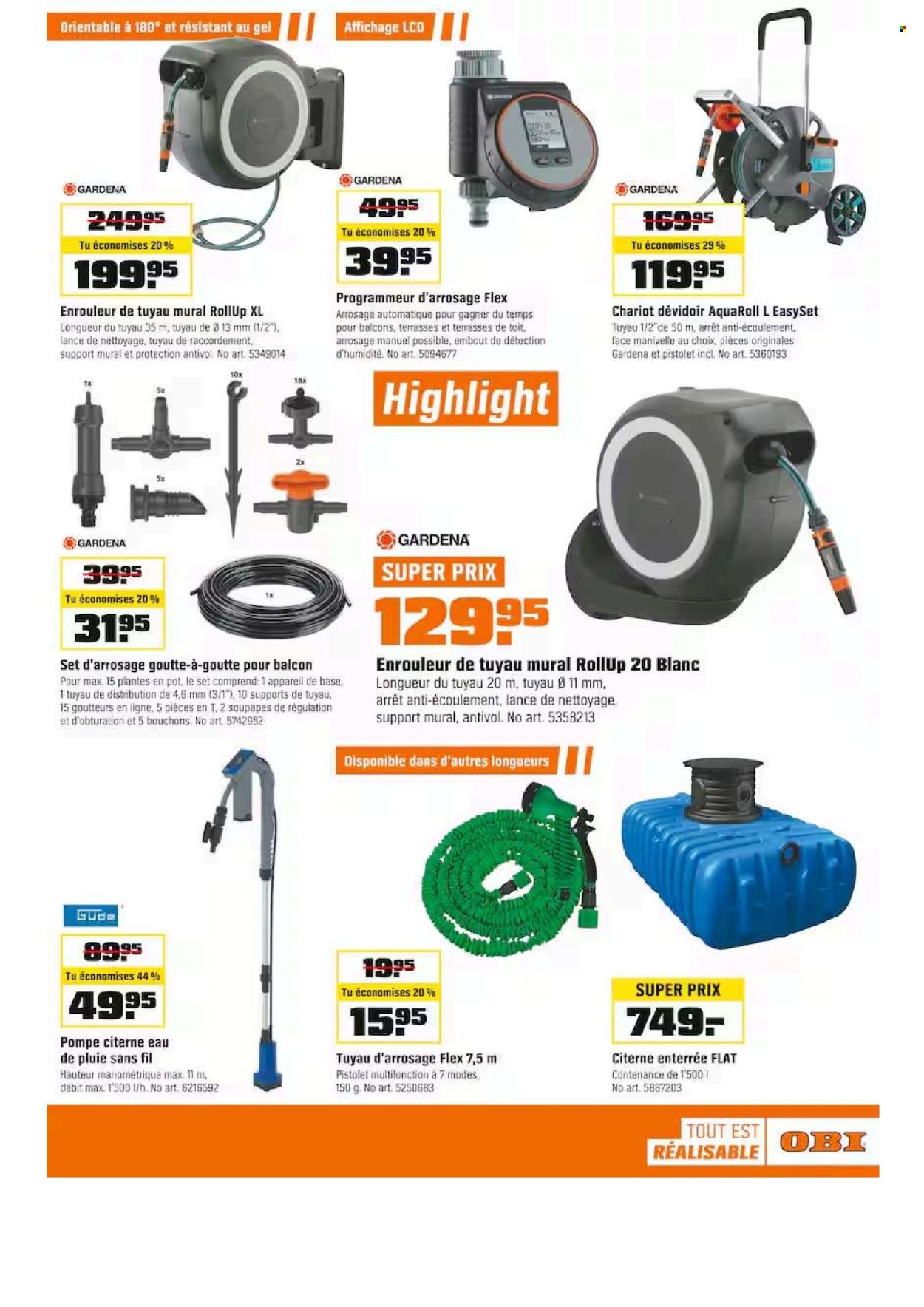 Volantino OBI - 16.6.2025 - 28.6.2025. Pagina 7