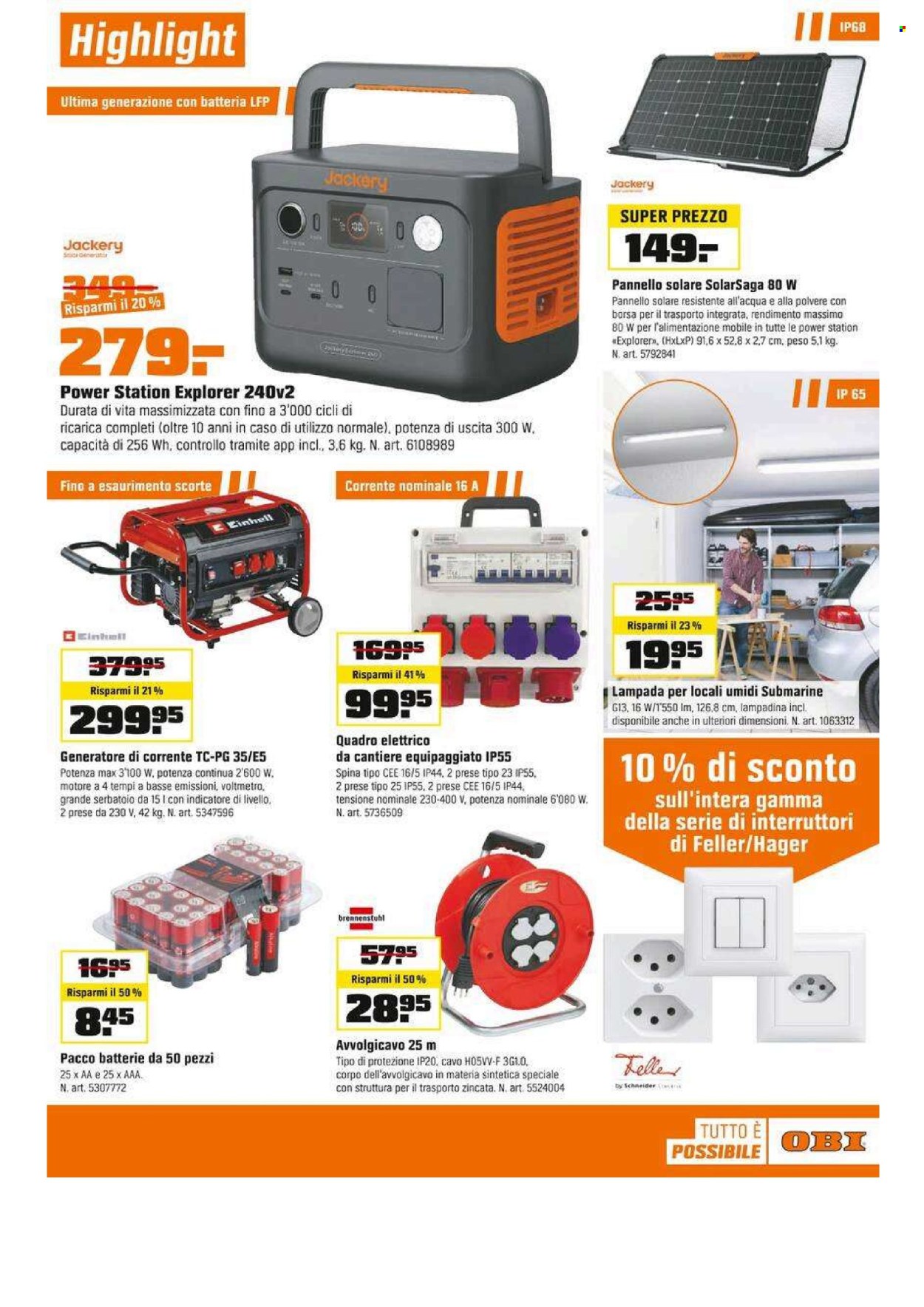 Volantino OBI - 16.6.2025 - 28.6.2025. Pagina 31