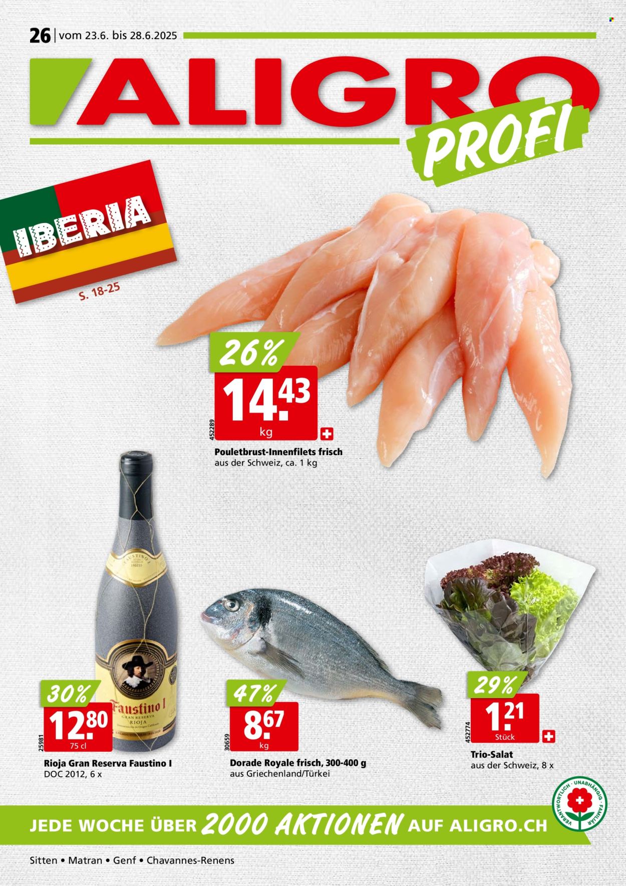 Prospekt ALIGRO - 23.6.2025 - 28.6.2025. Seite 1