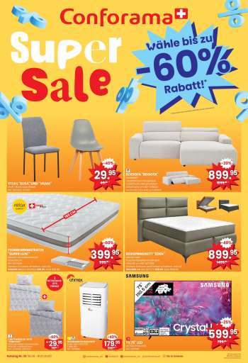 Catalogue Conforama - 18.6.2025 - 1.7.2025.