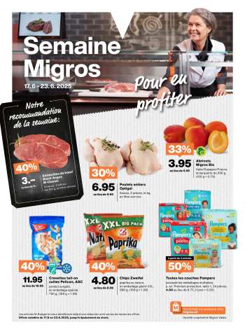 Volantino Migros - 17.6.2025 - 23.6.2025.