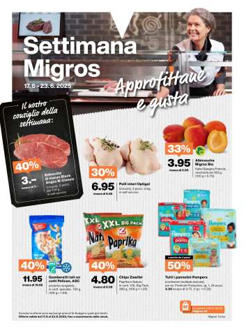 Volantino Migros - 17.6.2025 - 23.6.2025.