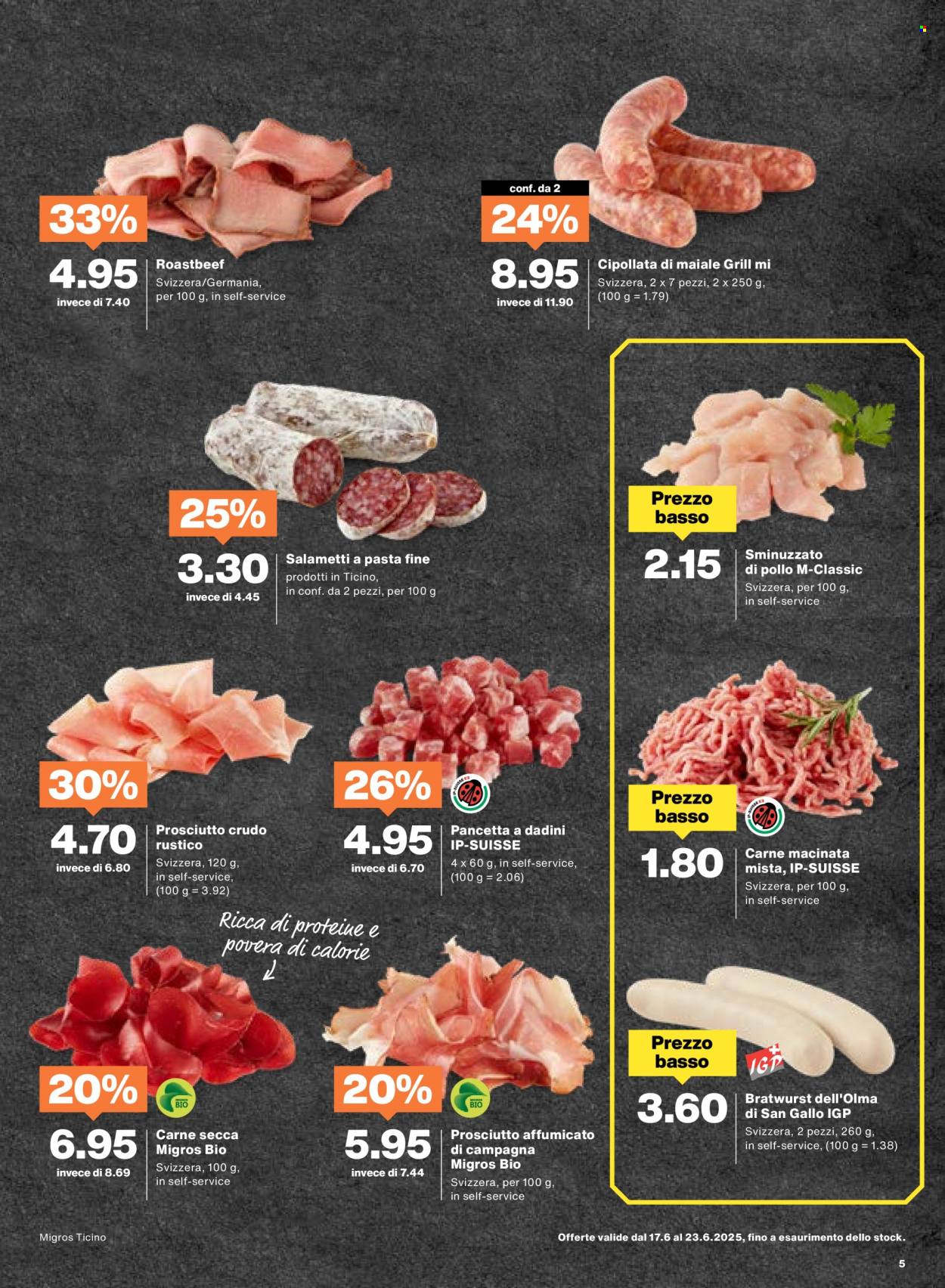 Volantino Migros - 17.6.2025 - 23.6.2025. Pagina 5