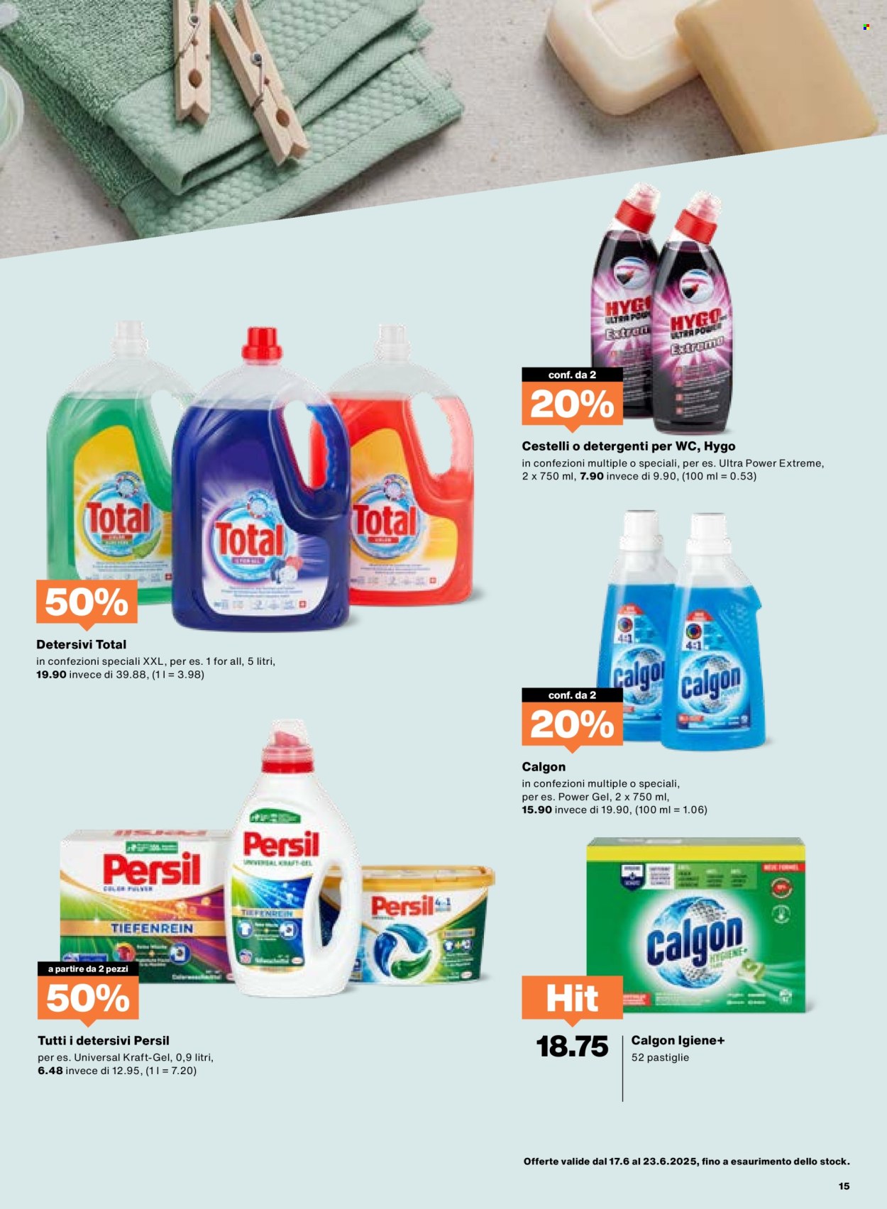 Volantino Migros - 17.6.2025 - 23.6.2025. Pagina 15