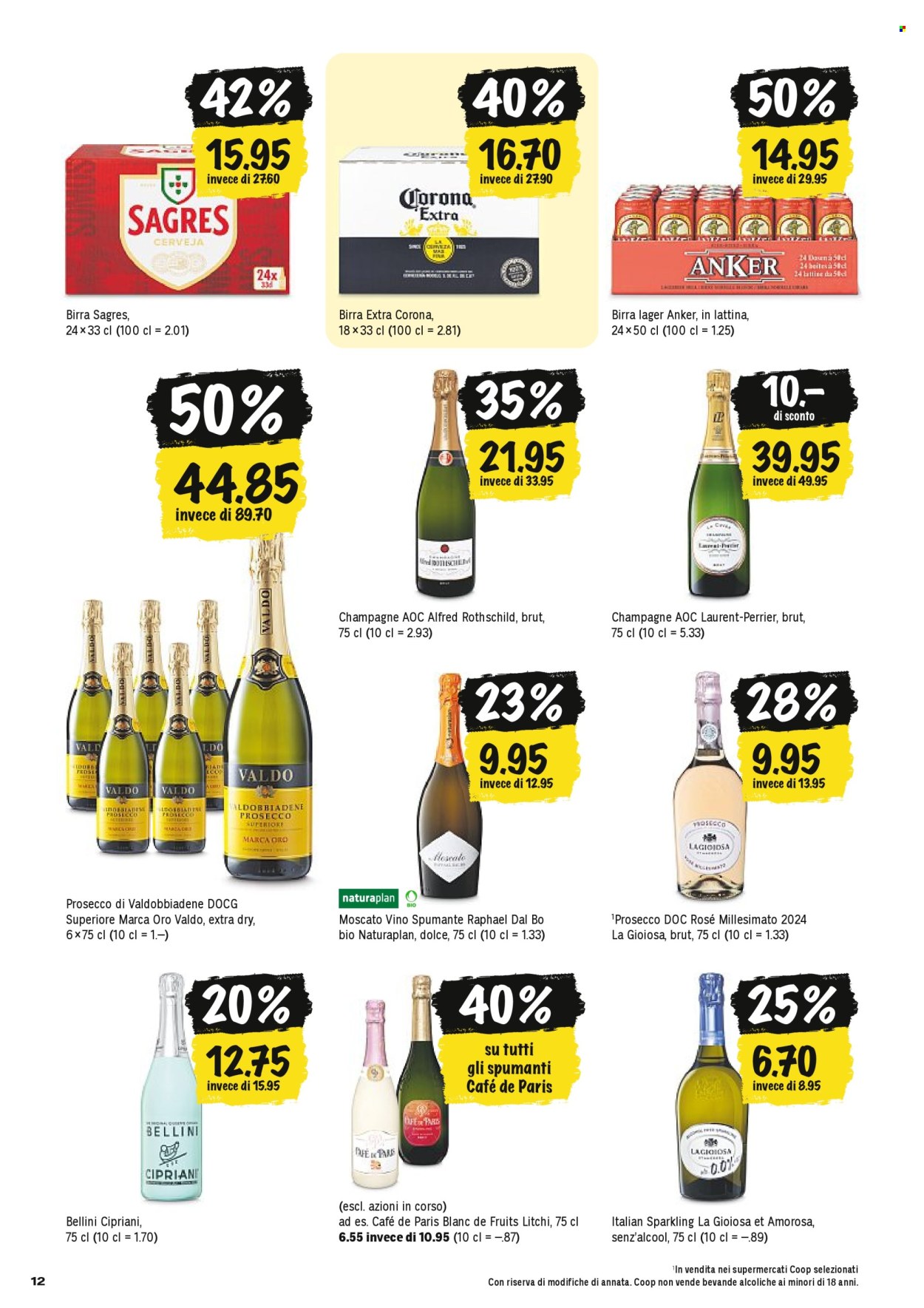 Prospekt Coop - 19.6.2025 - 25.6.2025. Seite 12