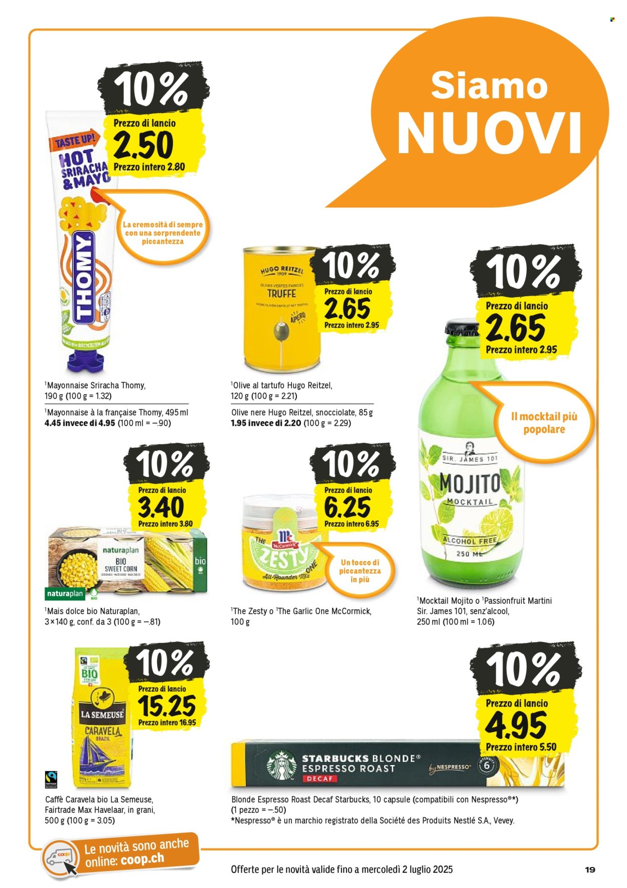 Prospekt Coop - 19.6.2025 - 25.6.2025. Seite 19