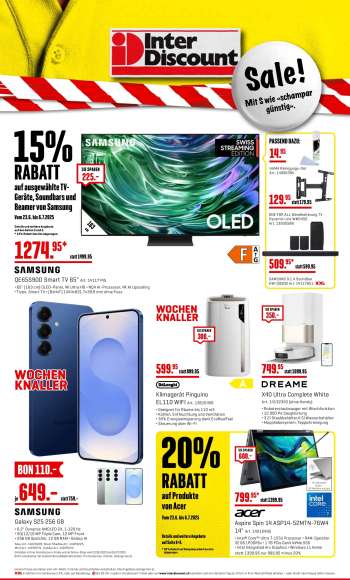 Volantino Interdiscount - 23.6.2025 - 6.7.2025.